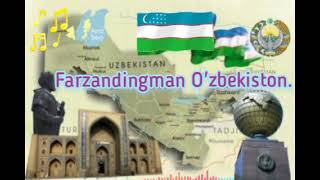 HUR VATANIM FARZANDIMAN- Ahmad Haydarov she'ri va musiqasi (plyus) #karaoke #vatan #farzand #uzb #1k