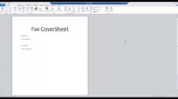 RightFax CoverSheet Training