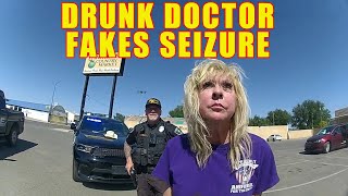 видео: Пьяный врач симулирует припадок на заднем сиденье полицейской машины картинка: Пьяный врач симулирует припадок на заднем сиденье полицейской машины