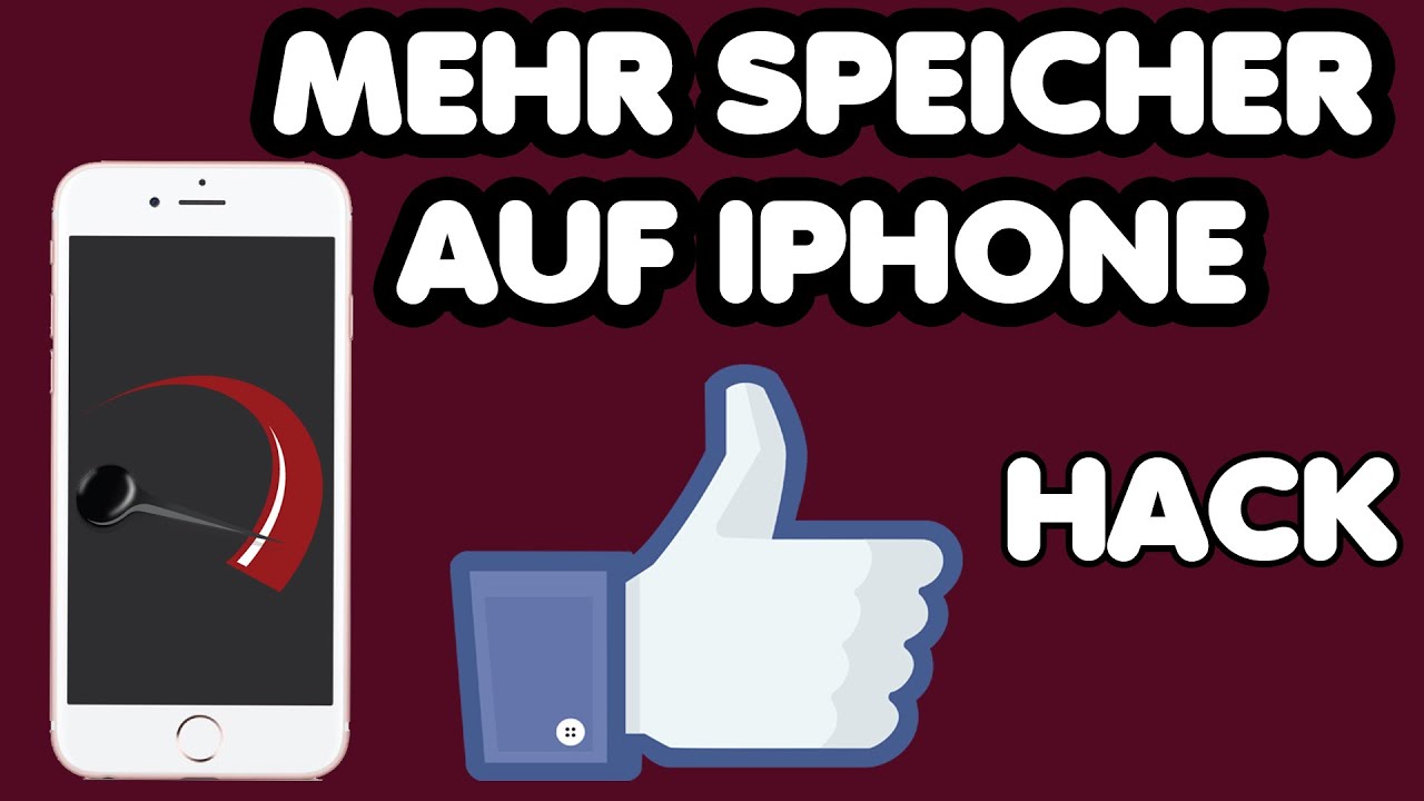 iPhone Speicher erweitern Tutorial Viel mehr Speicher auf dem iPhone