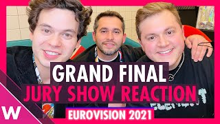 Eurovision 2021 Jury Final Reaction and our winners