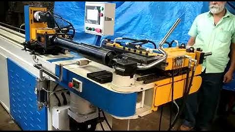 Rapid make All Servo 3 Axis Tube Bending Machine Demo