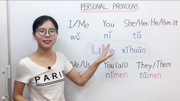 The Personal Pronouns in Mandarin Chinese | Beginner Lesson 5 | HSK 1