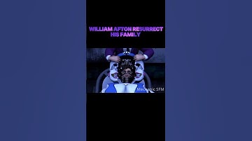 William Afton resurrected his Family 💀 #fnaf #fivenightsatfreddys #fnafgame