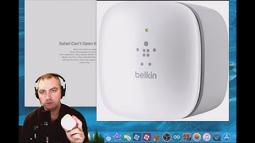 Reset and Connect to Belkin N300 Wifi Extender on Mac OSX