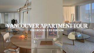 DOWNTOWN VANCOUVER APARTMENT TOUR: 2 bedroom + 2 bathroom