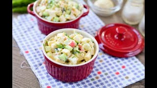 Салат Океан с крабовыми палочками