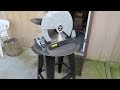 Ironton 14" Dry Cut Saw Metal Saw First Look & Building A Stand For It. Saw Not Recommended.