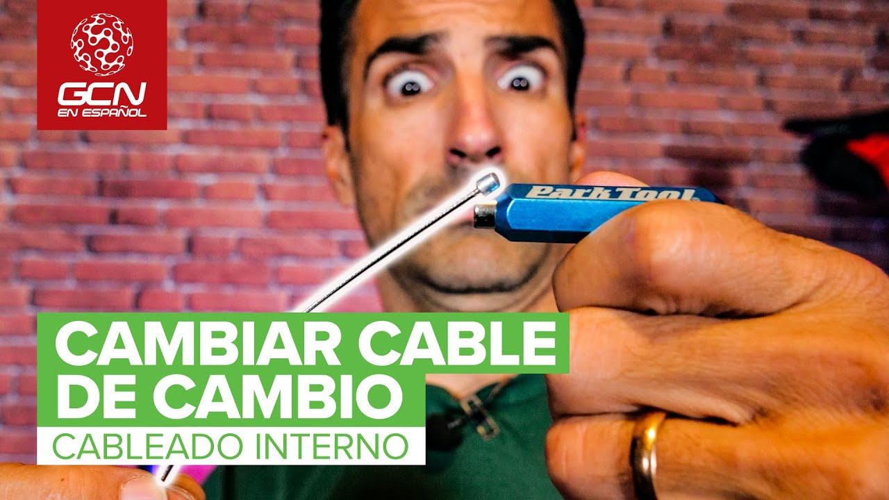 Cómo cambiar el cable de cambio con cableado interno 