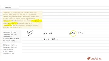Statement-1 (Assertion and Statement- 2 (Reason)  Each of these questions also has four alter