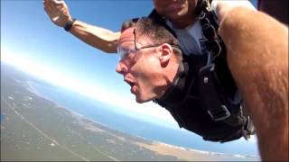 Skydiving over Cape Cod.  SkyDive Barnstable.