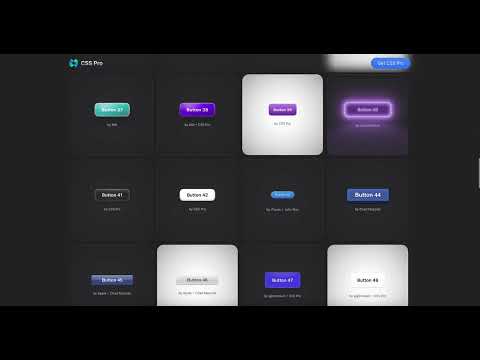 CSS 3D Buttons by CSS Pro