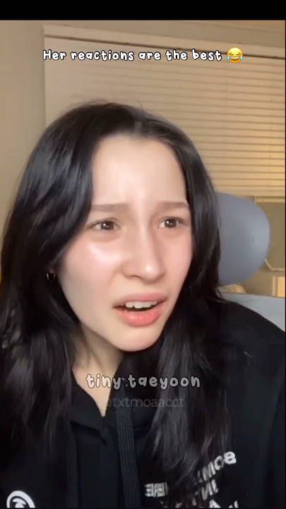 Lea was not ready for Growing Pain Huening Kai 🤣 #hueningkai #bahiyyih #txt #siblings #funny #idols