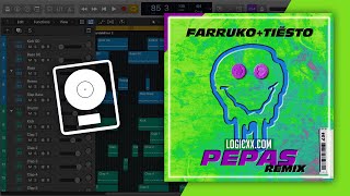 Farruko - Pepas (Tiesto Remix) (Logic Pro Remake)