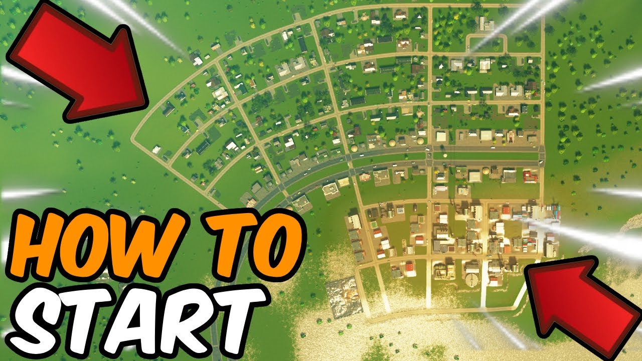 How to Start a City in Cities Skylines in 2023 - YouTube
