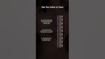Get the initial of them #initials #viral #fyp #claim #yoursign