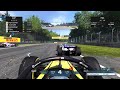 F1 2021 - Race Spec F2 - Italy incident