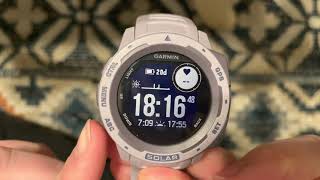 Garmin Instinct Widgets