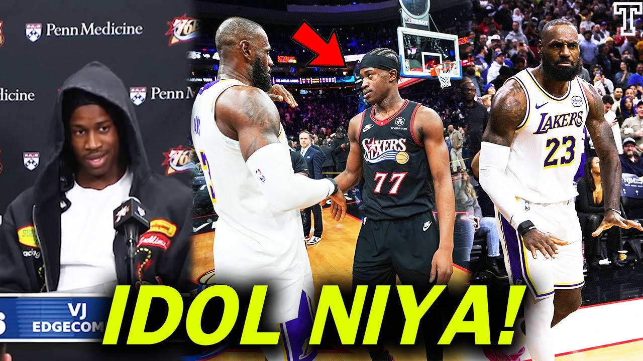 Vj edcombe  favorite player si "LEBRON JAMES!" │Nakuha din ang ersey ni lebron james! 😲🔥