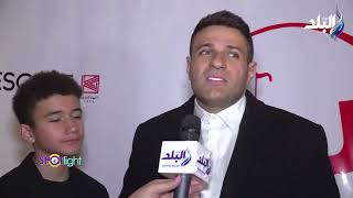 الفنان محمد نور: التمثيل صعب جدا مش زي الغنا ومصطفى قمر نجم كبير وانا من جمهوره