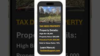 $6900 Wins New York Building Lot Valued at $50,000! #realestate #realestateinvesting #taxliens