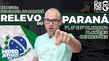 Quais são os cinco relevos do Paraná?