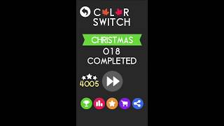 Color Switch - Christmas - 018 | Game 1 screenshot 5