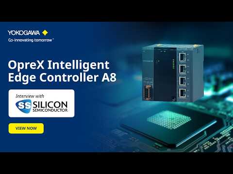 Yokogawa's OpreX Intelligent Edge Controller A8 - YouTube