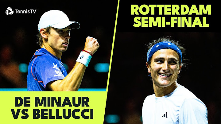 Alex de Minaur vs Mattia Bellucci Highlights | Rotterdam 2025
