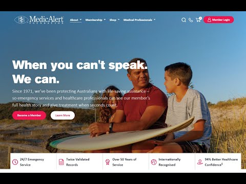 How to log in to a MedicAlert Foundation membership