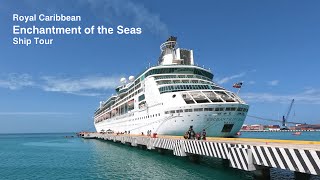 Royal Caribbean Enchantment of the Seas Ship Tour, Food & Activities (4K)