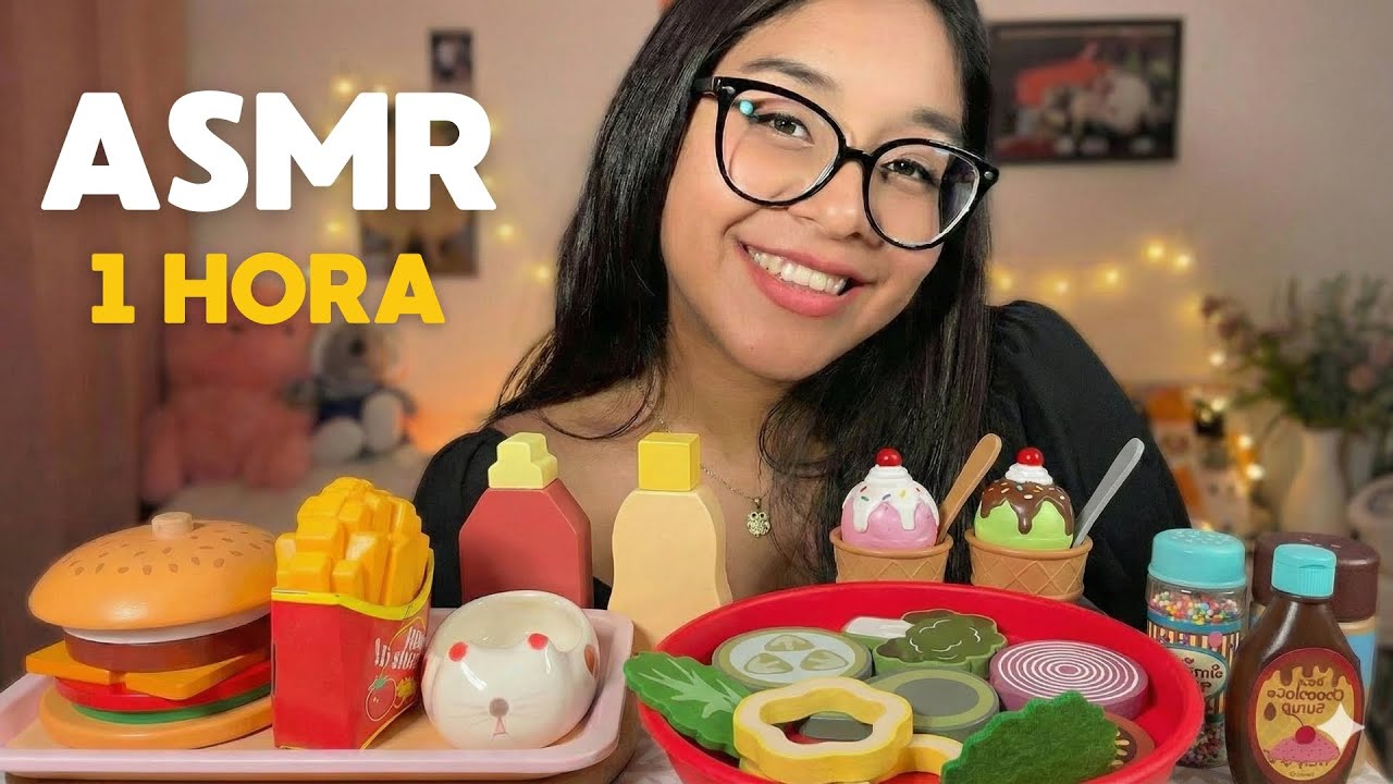 ASMR en ESPAÑOL | 1 HORA de Food Roleplay 🍔 | Sonidos Relajantes para DORMIR – MichASMR