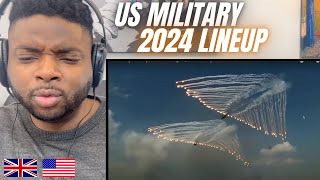 Brit Reacts To US MILITARY CAPABILITIES 2024!