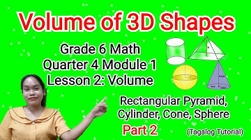 Volume of 3D Shapes/Grade 6 Math Quarter 4 Module 1 Lesson 2
