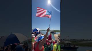 This morning in Murrells Inlet, SC at the Murrells Inlet Boat Parade.