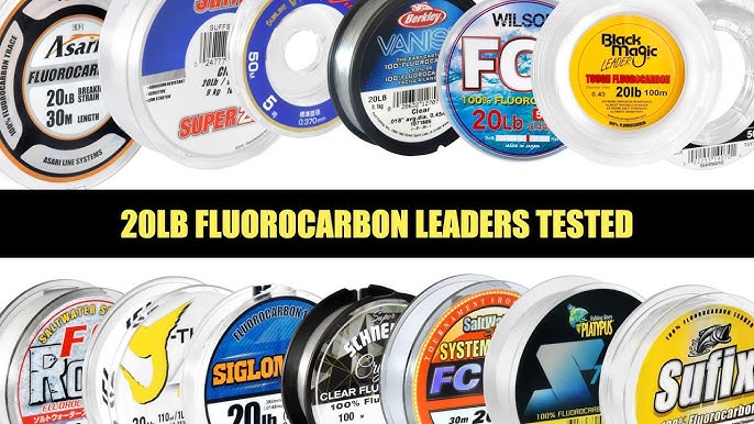 Best Hybrid Fluorocarbon Fishing Line (Seaguar, Berkley, Yo-Zuri, P-Line)  Tests and Price Analysis 