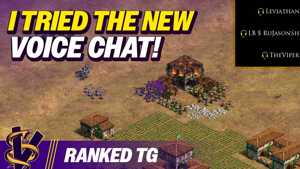 AoE2 Now Has In-Game Voice Chat!