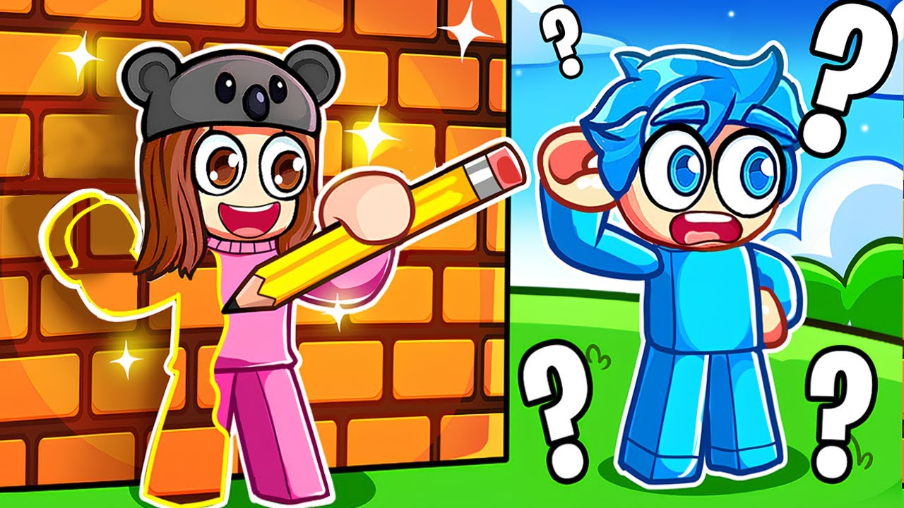 Прятки «Стань тем, кем нарисуешь» в Roblox!