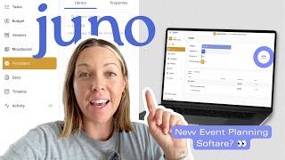 Testing a NEW Event Planning Software JUNO | floor plans, timelines, budgets...it has everything! screenshot 5