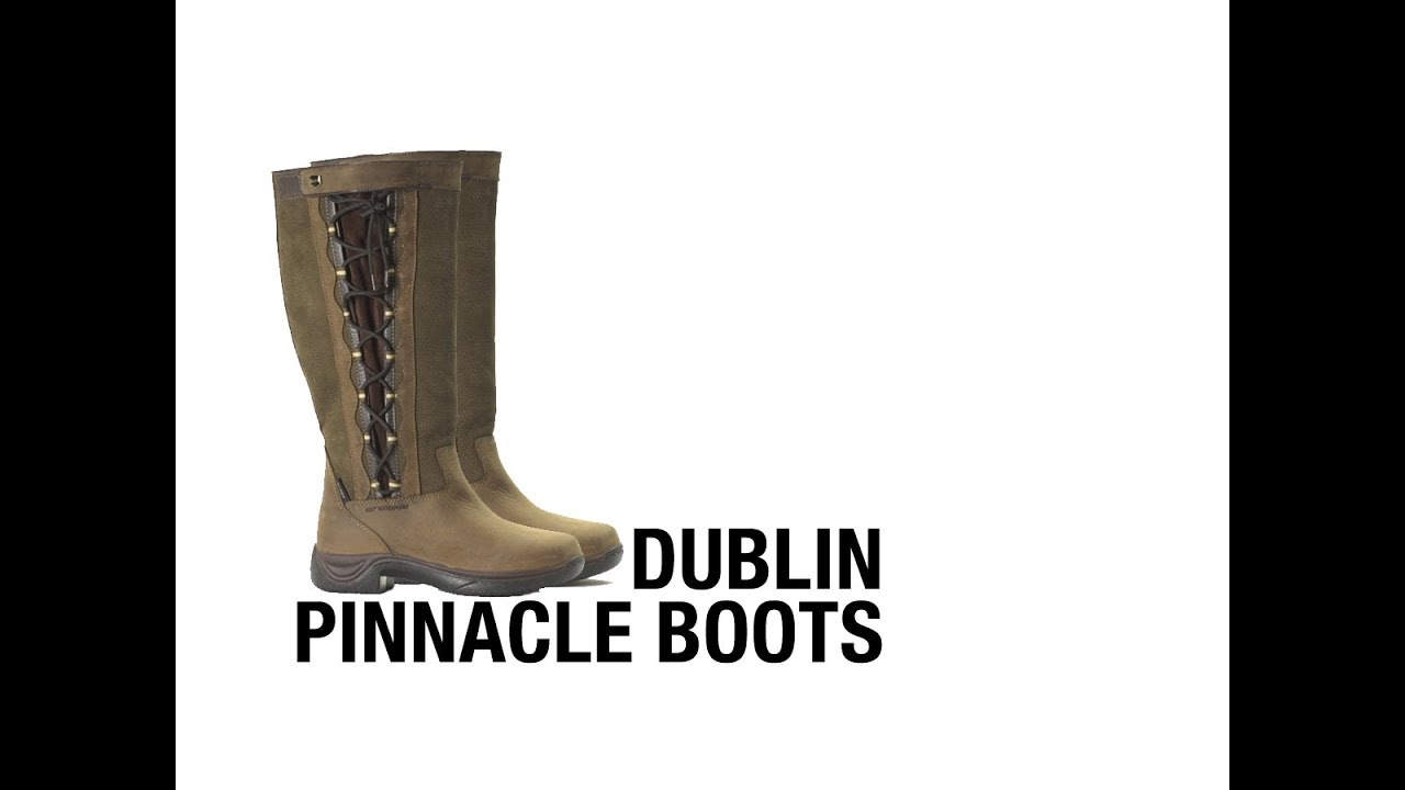 Dublin Pinnacle Riding Boots - YouTube