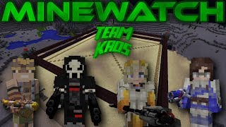 Minewatch with Team KAOS | Overwatch in Minecraft | Live Let's Play