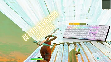 How To Get the Best Keyboard Sounds Possible! ⌨