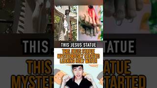 This Jesus Statue Mysteriously Started Leaking Holy Water #shorts