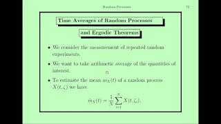 Cyclostationay and Ergodic random processes
