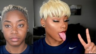 How to MOLD CUT AND STYLE MY Short Hair at home | Laurasia Andrea