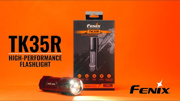 Fenix TK35R Rechargeable Flashlight - 5800 Lumens - Features/Operational Overview