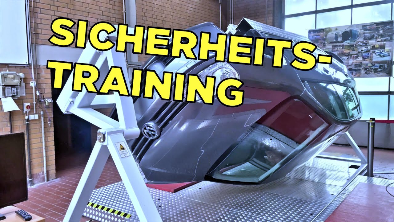 Helena steht Kopf! Drei Tage Fahrsicherheitstraining