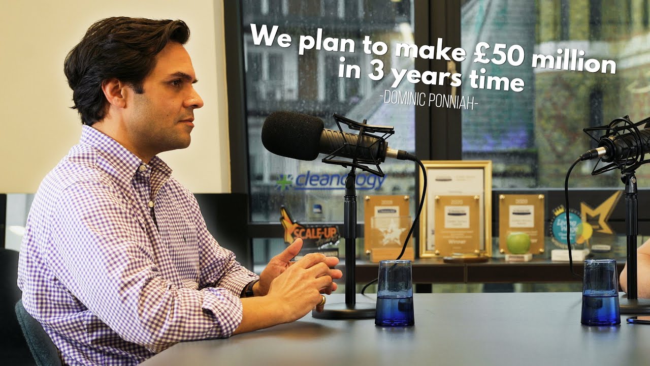 Dominic Ponniah On Founding Cleanology, Turning Over £25 Million & Getting Cleaning Recognition!