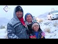 Amazing experience Snow in tabuk
