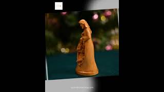 Nativity Figure St. Joseph - Mother Mary - Baby Jesus Christ Christmas Decor Nativity Scene Chris...